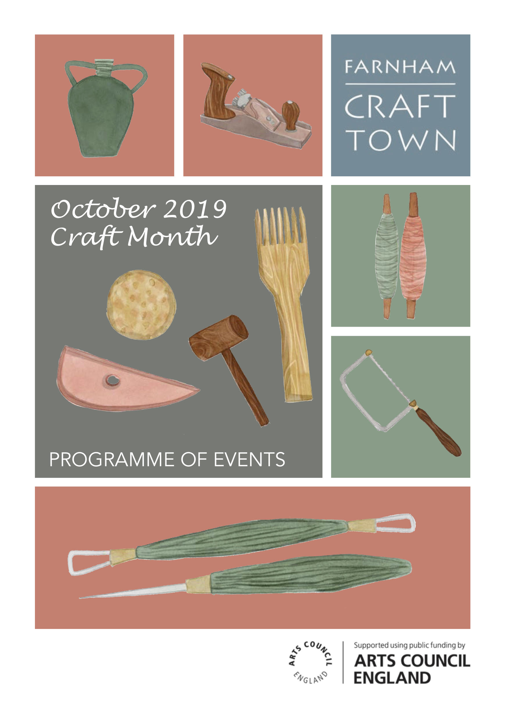 3987AB October Craft Month brochure 2019 web