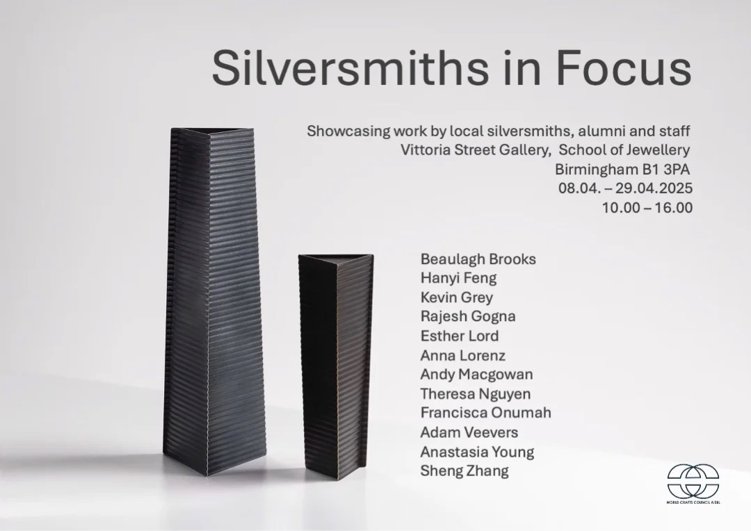 One of the four exhibitions. Silversmiths in Focus. Curated by Anna Lorenz